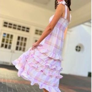 NWOT Moon River Lilac Maxi Dress Small